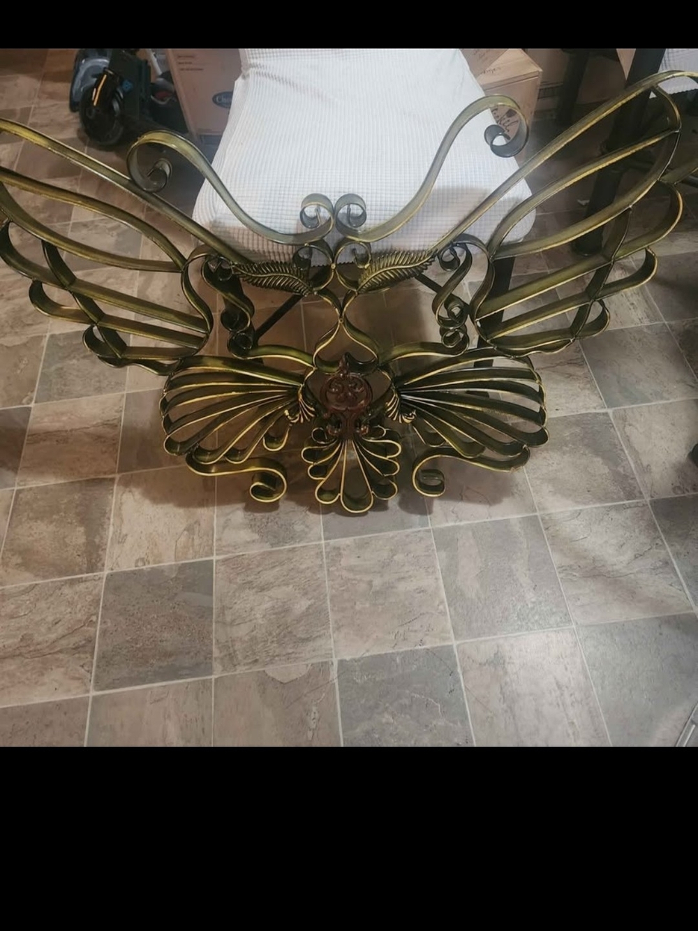Decorative Metal Butterfly Wall Art - Antique Green old Finish wall Hanging